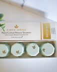 arth Spring Shower Steamer - Breathe (box of 4) - Eucalyptus, Rosemary & Peppermint Open pack