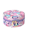 Mindful Marlo Round Jewellery Case - Willow