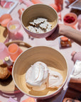 Porter Green | Bebb | Biodegradable Bamboo Bowls | Peach + Petal