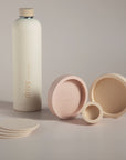 Porter Green | Ciss | Unbreakable Silicone Coasters | Wheat + Oat