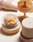 Porter Green | Ciss | Unbreakable Silicone Coasters | Wheat + Oat