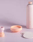 Porter Green | Ciss | Unbreakable Silicone Coasters | Peach + Petal