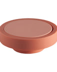 Porter Green | Ciss | Unbreakable Silicone Coasters | Terra + Peach