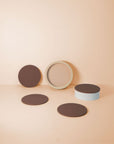 Porter Green | Ciss | Unbreakable Silicone Coasters | Latte + Donkey