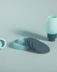Porter Green | Ciss | Unbreakable Silicone Coasters | Mist + Ink