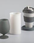 Porter Green | Ciss | Unbreakable Silicone Coasters | Smoke + Storm