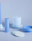 Porter Green | Ciss | Unbreakable Silicone Coasters | Sky + Kingfisher