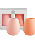 Porter Green | Fegg | Silicone Unbreakable Glasses | Peach + Petal