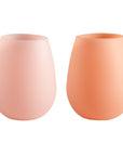 Porter Green | Fegg | Silicone Unbreakable Glasses | Peach + Petal