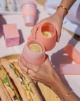 Porter Green | Fegg | Silicone Unbreakable Glasses | Peach + Petal