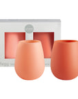 Porter Green | Fegg | Silicone Unbreakable Glasses | Terra + Peach