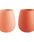 Porter Green | Fegg | Silicone Unbreakable Glasses | Terra + Peach
