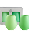 Porter Green | Fegg | Silicone Unbreakable Glasses | Gerbera + Leaf