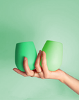 Porter Green | Fegg | Silicone Unbreakable Glasses | Gerbera + Leaf