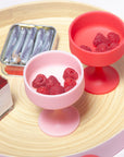 Porter Green | Mecc | Silicone Unbreakable Cocktail Glasses | Cherry + Blush