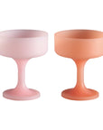 Porter Green | Mecc | Silicone Unbreakable Cocktail Glasses | Peach + Petal