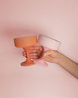 Porter Green | Mecc | Silicone Unbreakable Cocktail Glasses | Peach + Petal