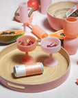 Porter Green | Mecc | Silicone Unbreakable Cocktail Glasses | Peach + Petal