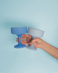 Porter Green | Mecc | Silicone Unbreakable Cocktail Glasses | Sky + Kingfisher