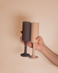 Porter Green | Seff | Silicone Unbreakable Champagne Flutes | Latte + Donkey
