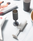 Porter Green | Seff | Silicone Unbreakable Champagne Flutes | Smoke + Storm