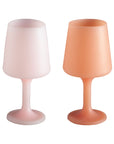 Porter Green | Swepp | Silicone Unbreakable Wine Glasses | Peach + Petal