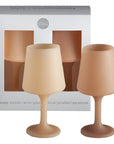 Porter Green | Swepp | Silicone Unbreakable Wine Glasses | Wheat + Oat
