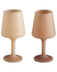 Porter Green | Swepp | Silicone Unbreakable Wine Glasses | Wheat + Oat