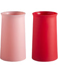 Porter Green | Stegg | Silicone Unbreakable Highball Glasses | Cherry + Blush