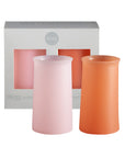 Porter Green | Stegg | Silicone Unbreakable Highball Glasses | Peach + Petal
