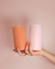 Porter Green | Stegg | Silicone Unbreakable Highball Glasses | Peach + Petal