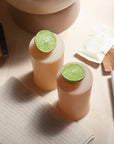 Porter Green | Stegg | Silicone Unbreakable Highball Glasses | Wheat + Oat
