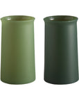 Porter Green | Stegg | Silicone Unbreakable Highball Glasses | Sage + Olive