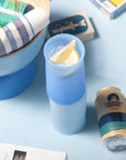 Porter Green | Stegg | Silicone Unbreakable Highball Glasses | Sky + Kingfisher
