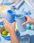 Porter Green | Stegg | Silicone Unbreakable Highball Glasses | Sky + Kingfisher
