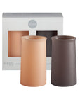 Porter Green | Stegg | Silicone Unbreakable Highball Glasses | Latte + Donkey