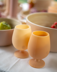 Porter Green | Stemm | Silicone Unbreakable Wine Glasses | Wheat + Oat