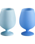 Porter Green | Stemm | Silicone Unbreakable Wine Glasses | Sky + Kingfisher