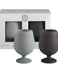 Porter Green | Stemm | Silicone Unbreakable Wine Glasses | Smoke + Storm