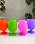 Porter Green | Stemm | Silicone Unbreakable Wine Glasses | 4 pack | Vitoria