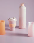 Porter Green | Urbb | Biodegradable Bamboo Coffee Cup | Peach + Petal