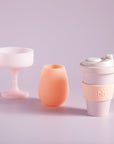 Porter Green | Urbb | Biodegradable Bamboo Coffee Cup | Peach + Petal