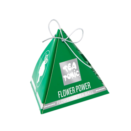 Tea Tonic Flower Power Tea Balls Honey Peach - 2 Per Box