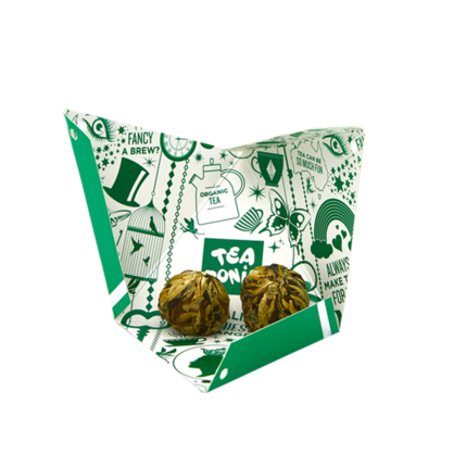 Tea Tonic Flower Power Tea Balls Honey Peach - 2 Per Box