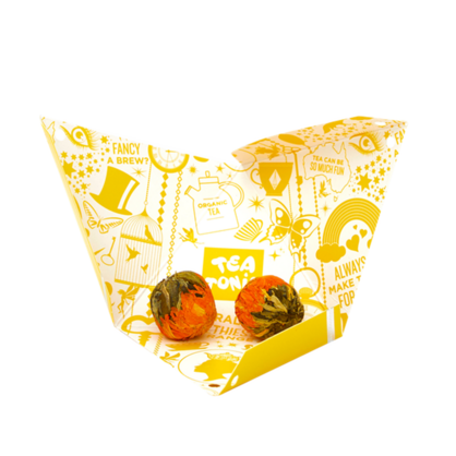 Tea Tonic Golden Fortune Tea Balls Green Tea - 2 Per Box
