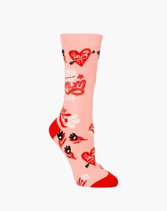 Bamboozld Womens Best Mum Socks - Pink / W2-8