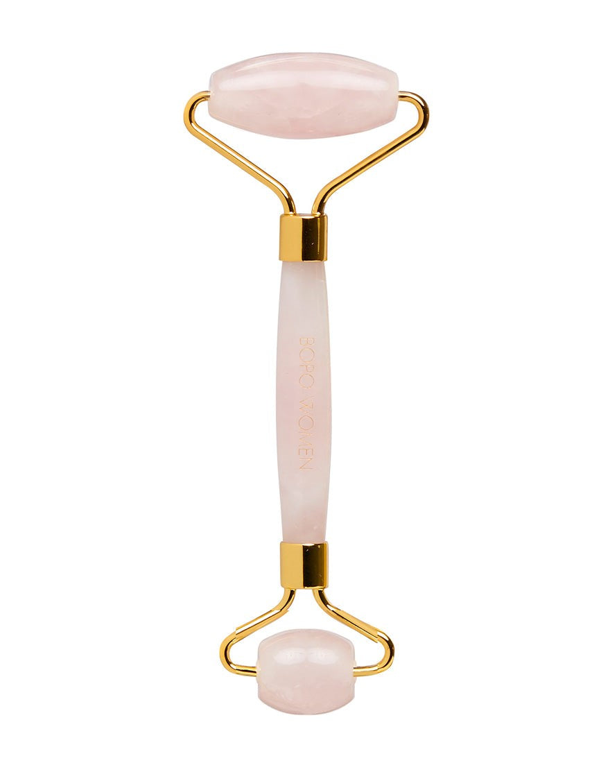 Bopo Women Facial Roller - Rose Quartz