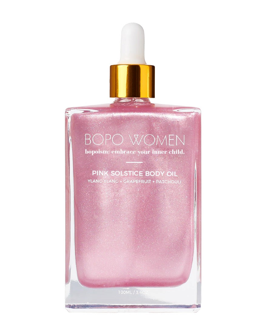 Bopo Women Body Oil 100ml - Summer Solstice (Pink)