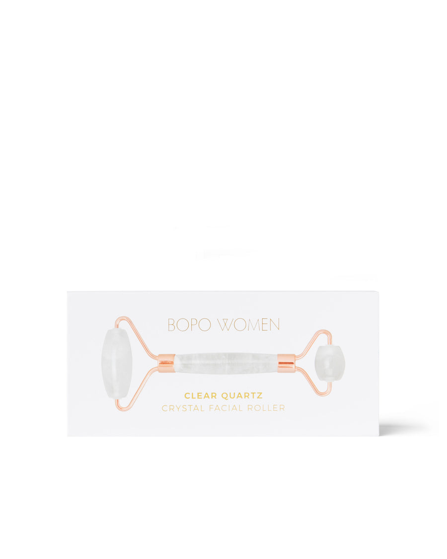 Bopo Women Facial Roller - Clear Quartz