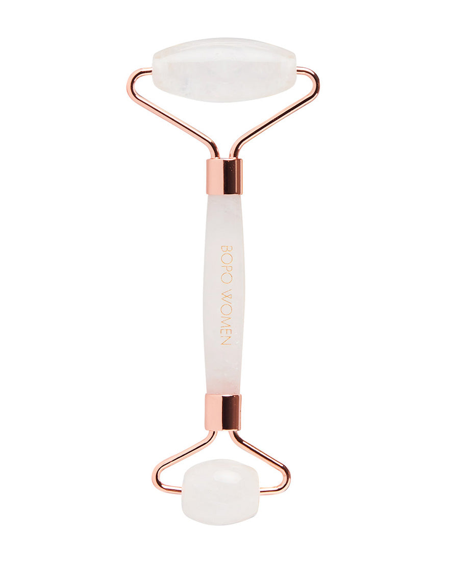 Bopo Women Facial Roller - Clear Quartz